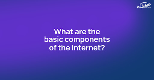 What are the basic components of the Internet?